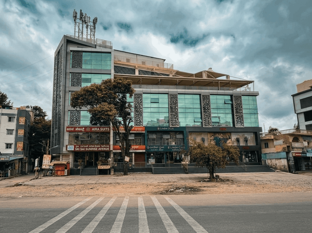 Sri Sai Sunrise Avenue - Prime Commercial Hub in K.R. Puram Sri Sai Sunrise Avenue Commercial Complex Architecture